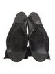 Lanvin Leather Bow Accents Ballet Flats