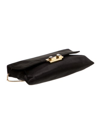 Lanvin Satin Clutch