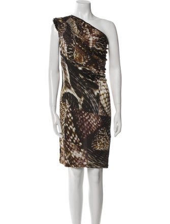 Lanvin Printed Mini Dress