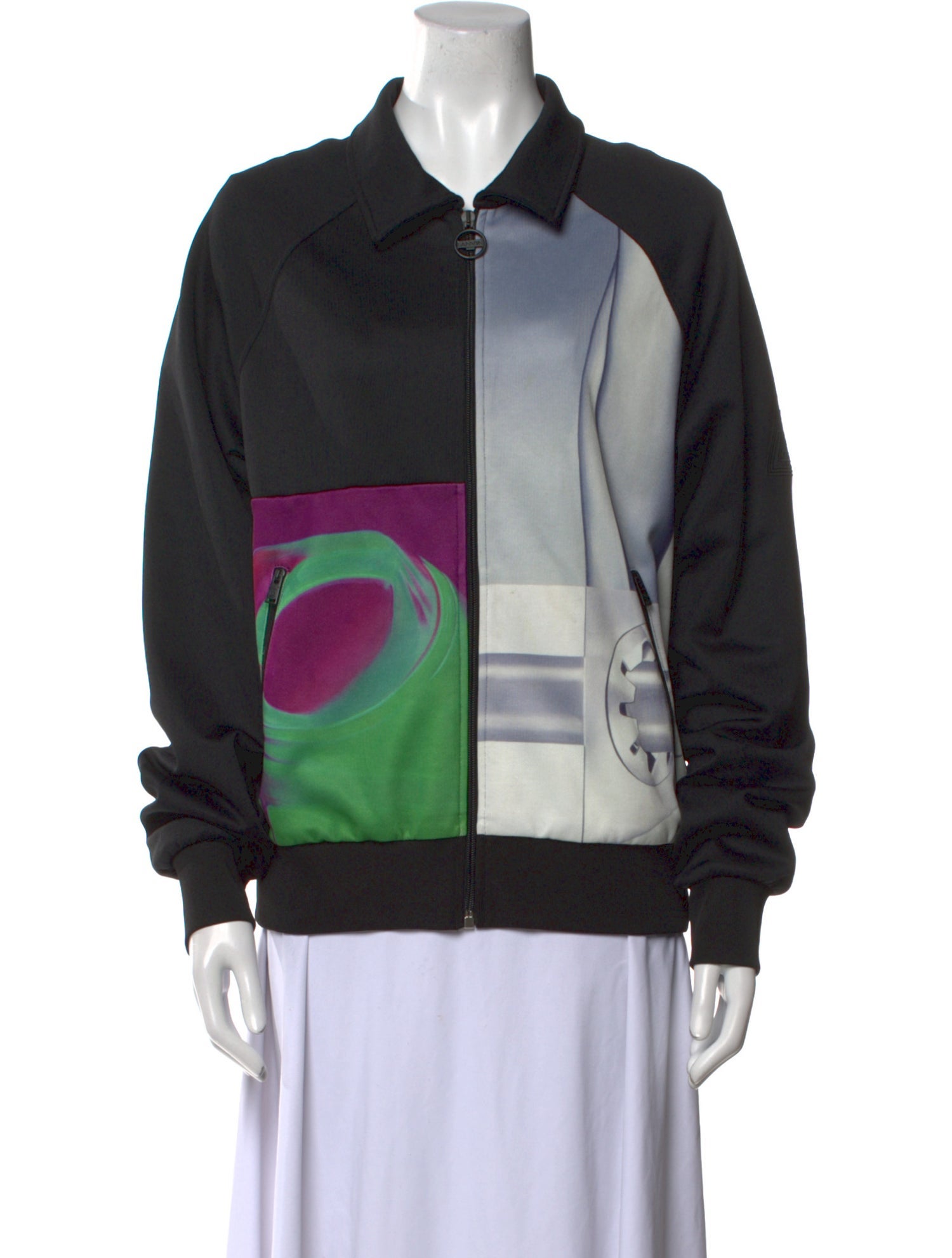 Lanvin Graphic Print Long Sleeve Sweatshirt