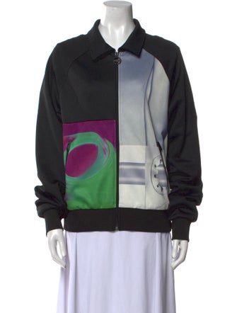 Lanvin Graphic Print Long Sleeve Sweatshirt