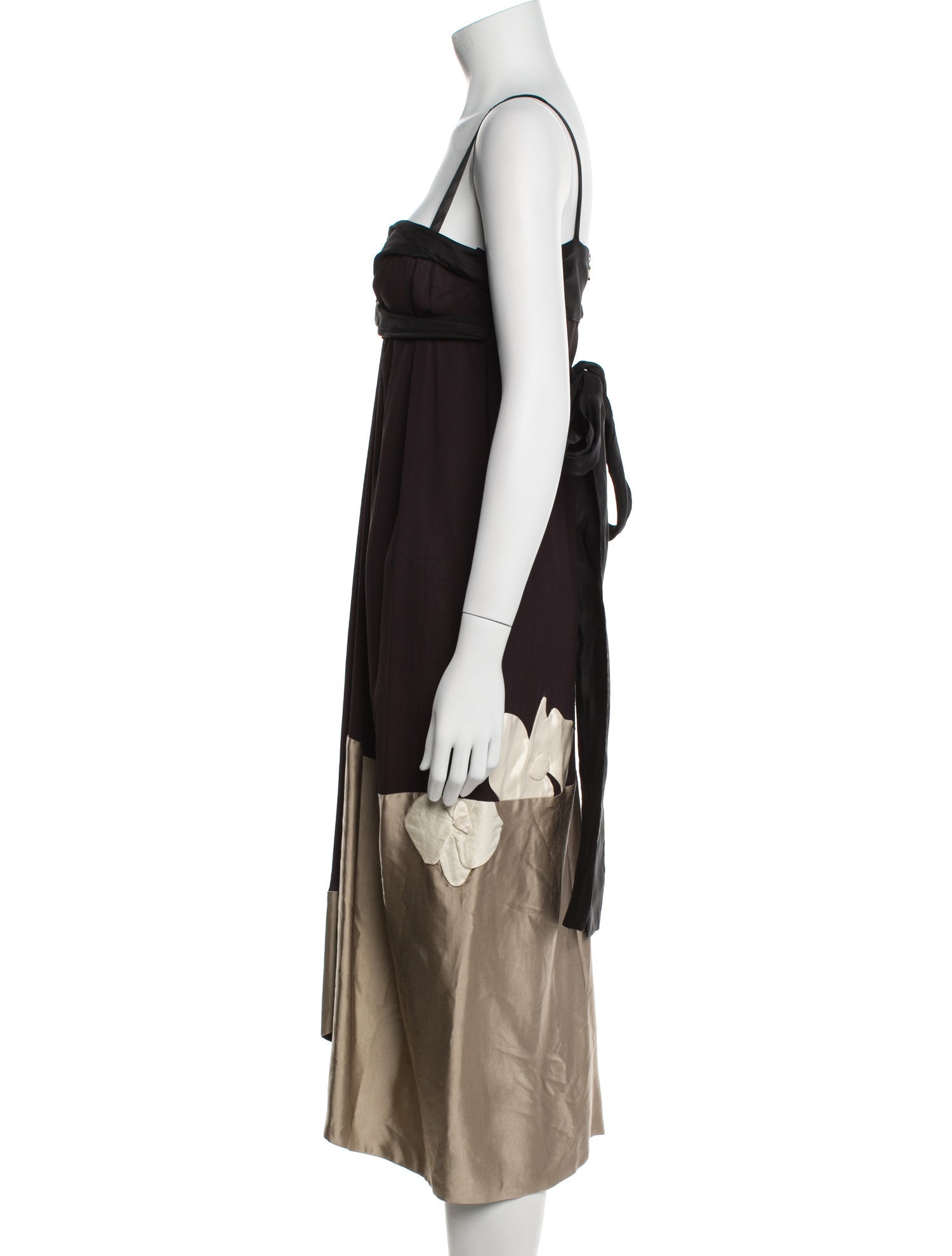 Lanvin Silk Midi Length Dress