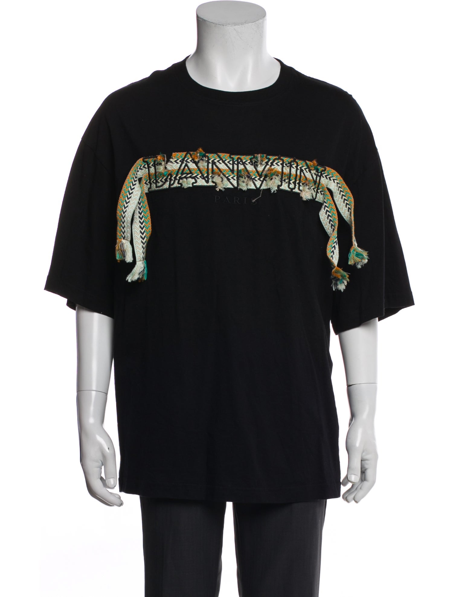 Lanvin Graphic Print Crew Neck T-Shirt