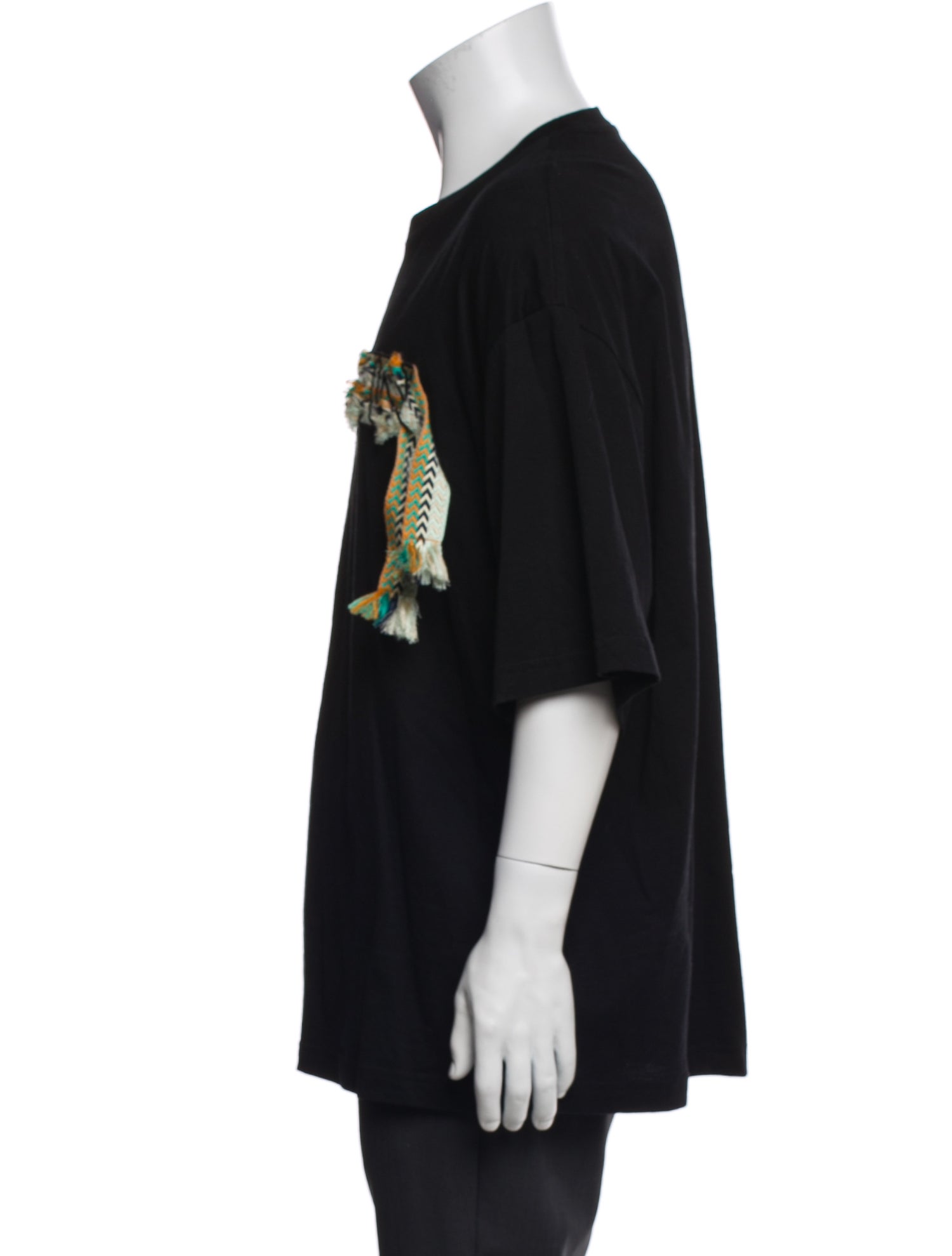 Lanvin Graphic Print Crew Neck T-Shirt