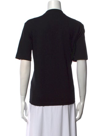 Lanvin Graphic Print Crew Neck T-Shirt