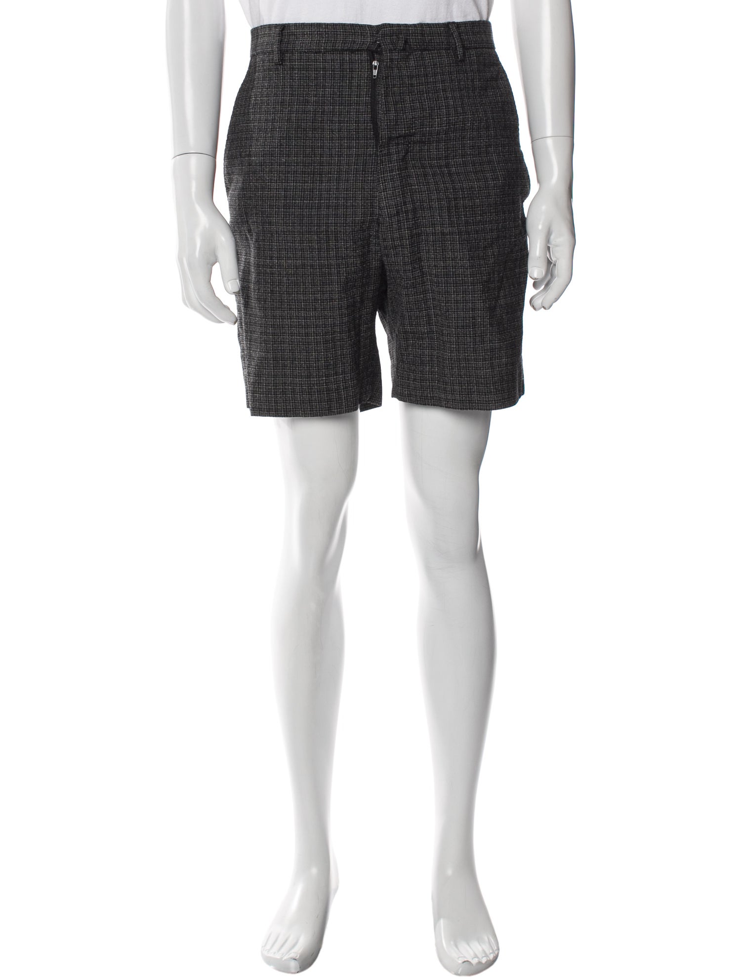 Lanvin Wool Jogger Shorts