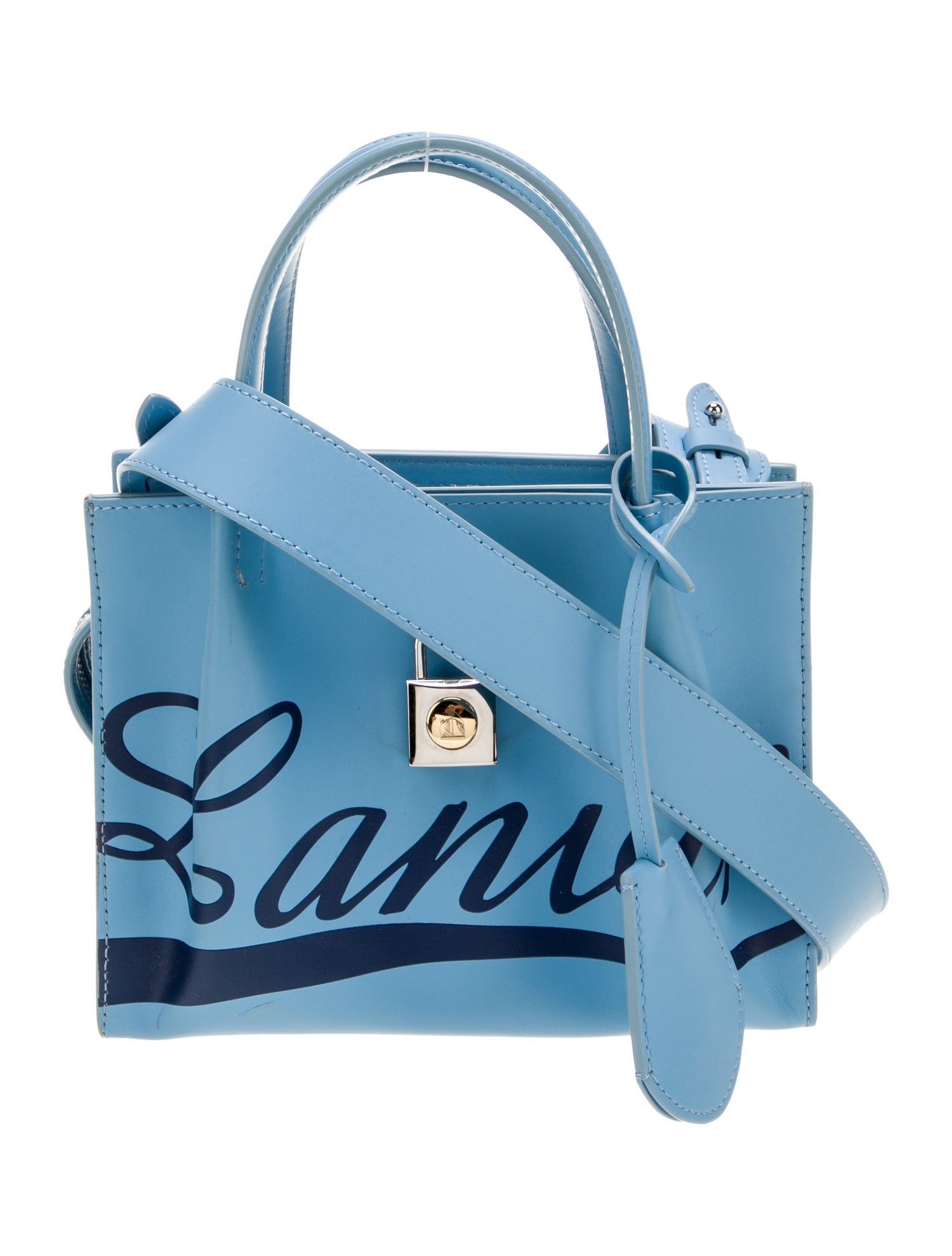 Lanvin Leather Top Handle Bag