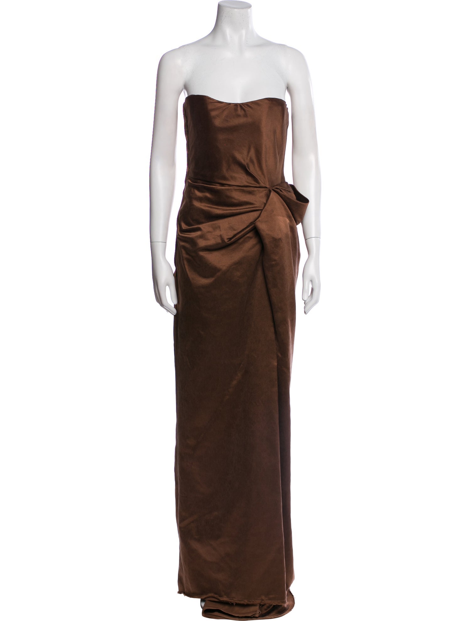 Lanvin Strapless Long Dress