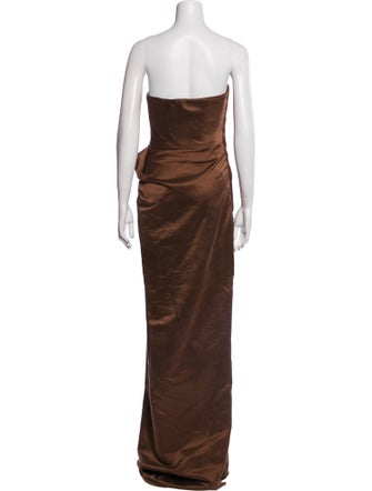 Lanvin Strapless Long Dress