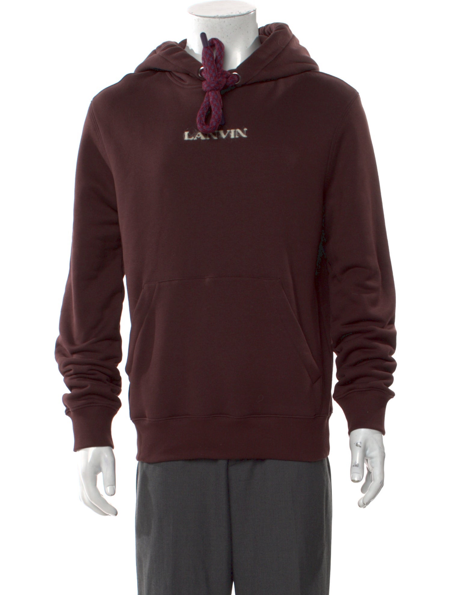 Lanvin Graphic Print Crew Neck Hoodie w/ Tags