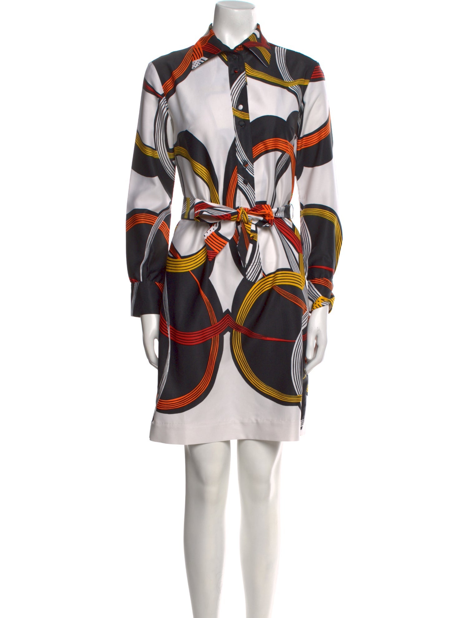 Lanvin Printed Knee-Length Dress