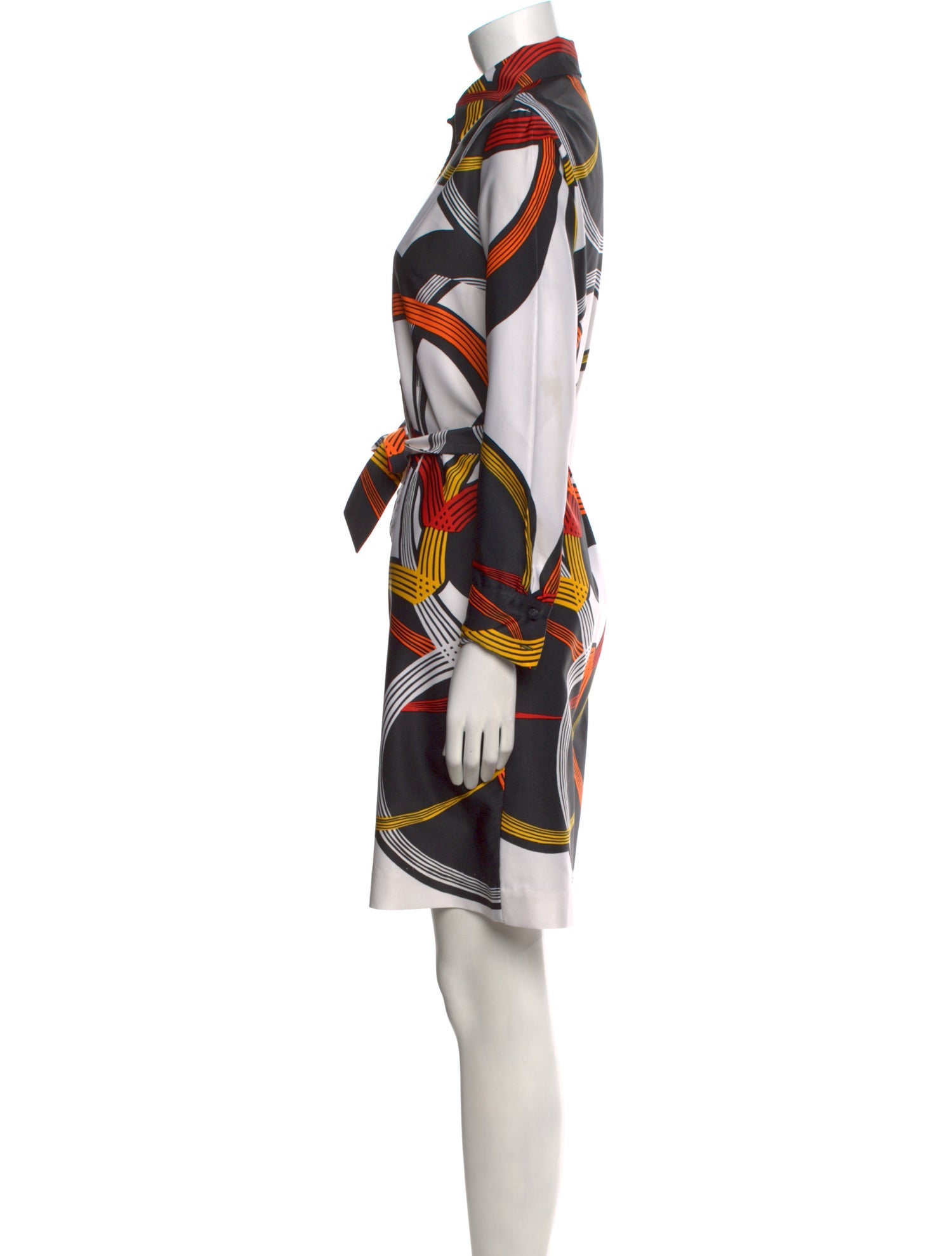Lanvin Printed Knee-Length Dress