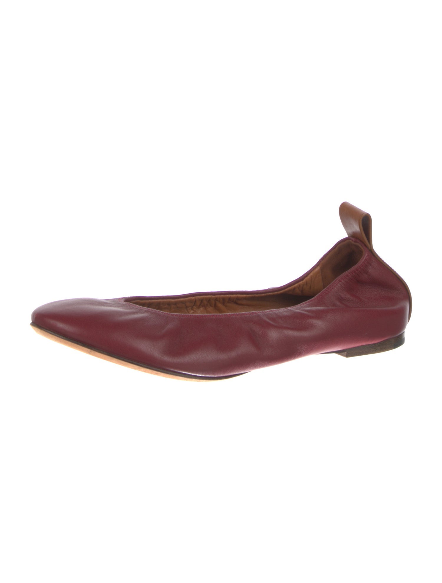 Lanvin Leather Ballet Flats
