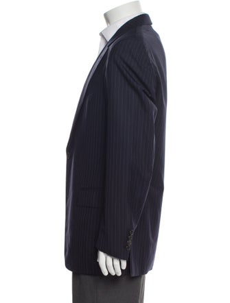 Lanvin Single-Breasted Striped Blazer