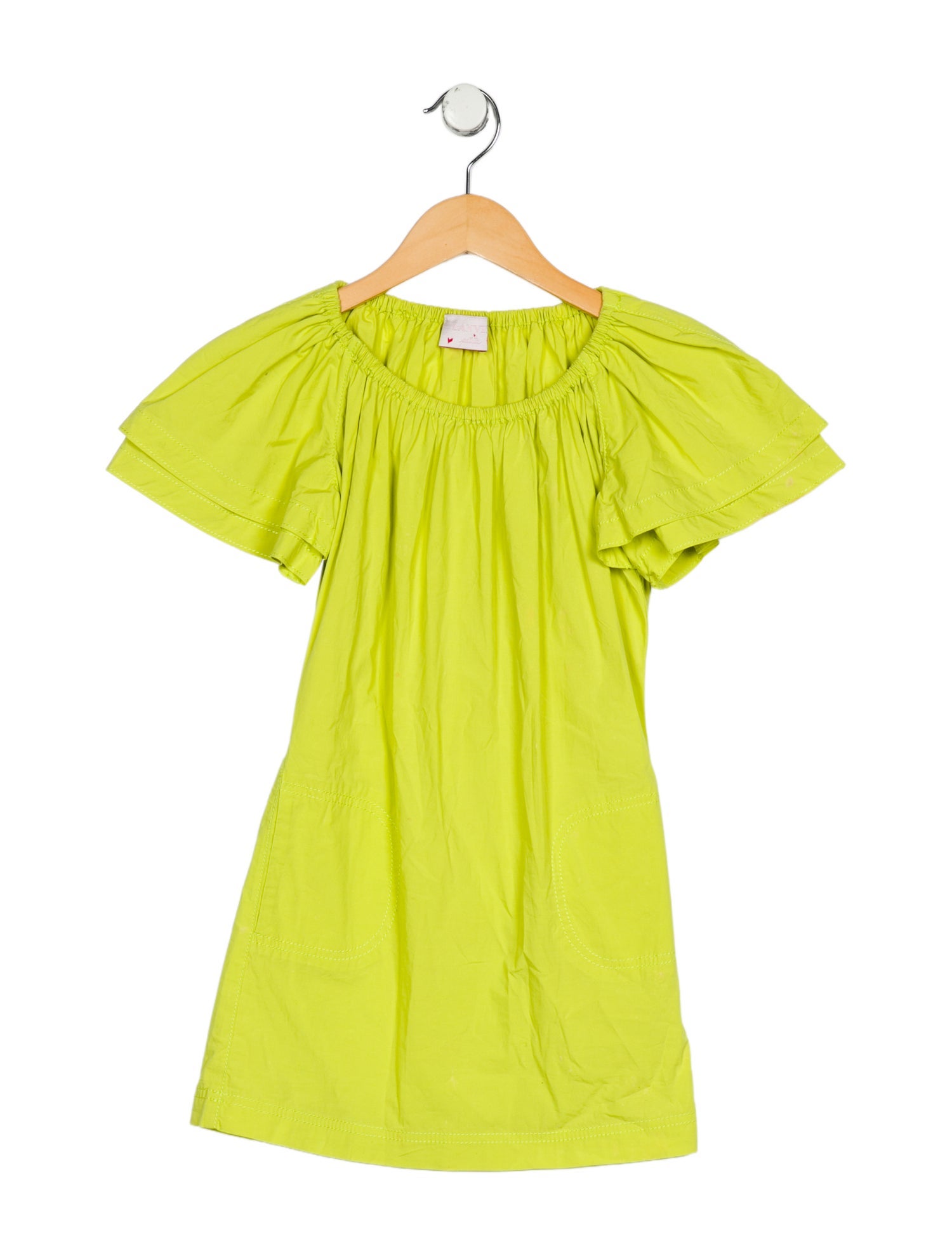 Lanvin Toddler Girls' Scoop Neck Short Sleeve Dress