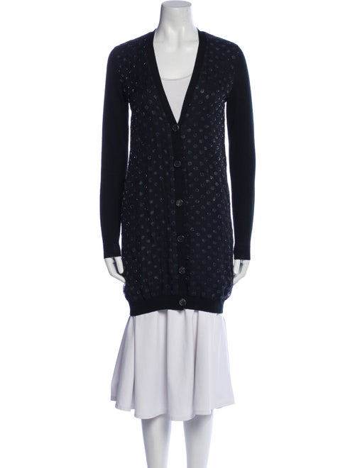 Lanvin Wool V-Neck Sweater