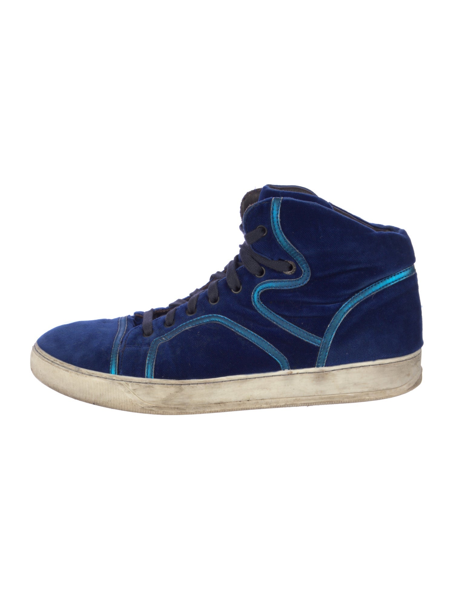 Lanvin Velvet Sneakers