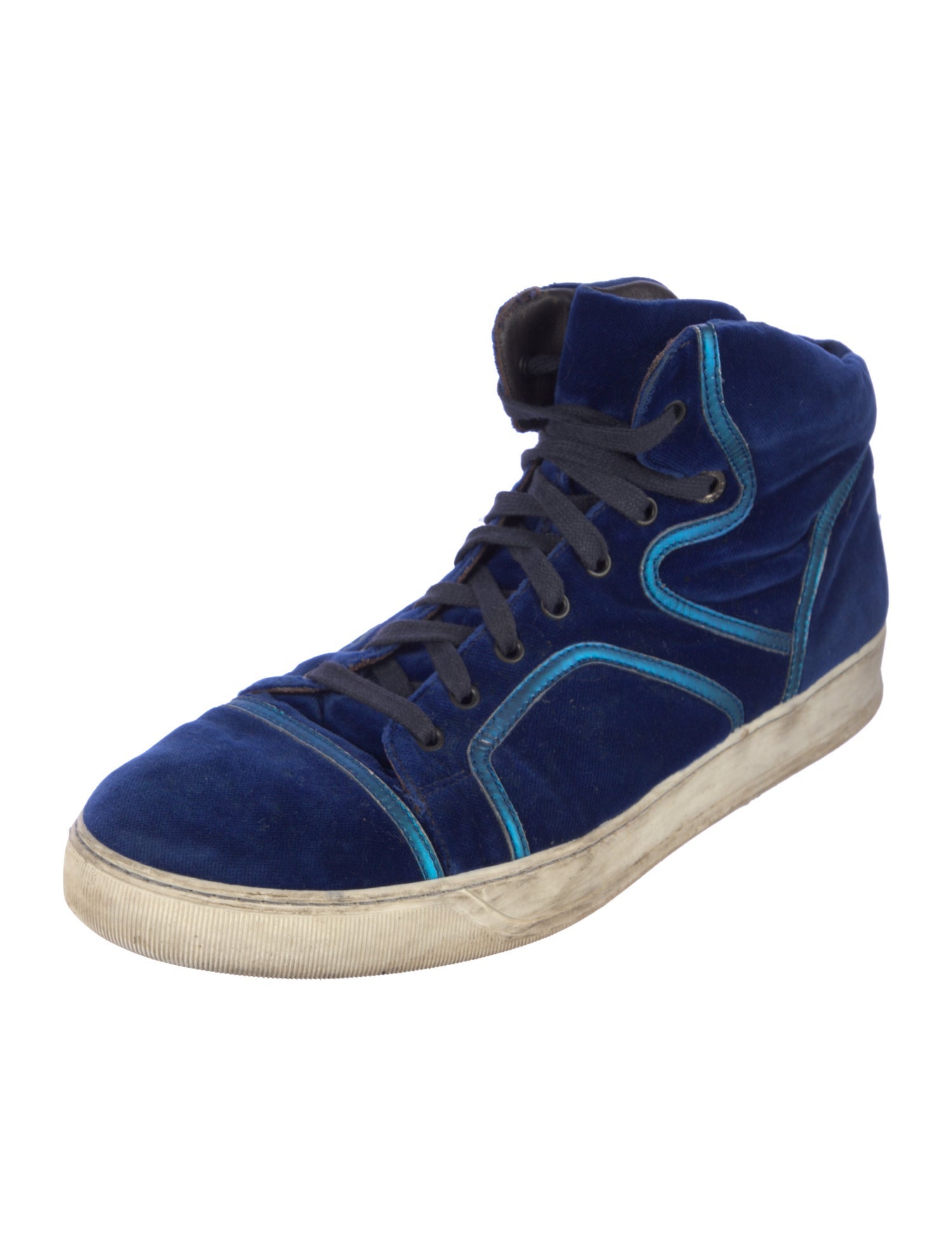 Lanvin Velvet Sneakers
