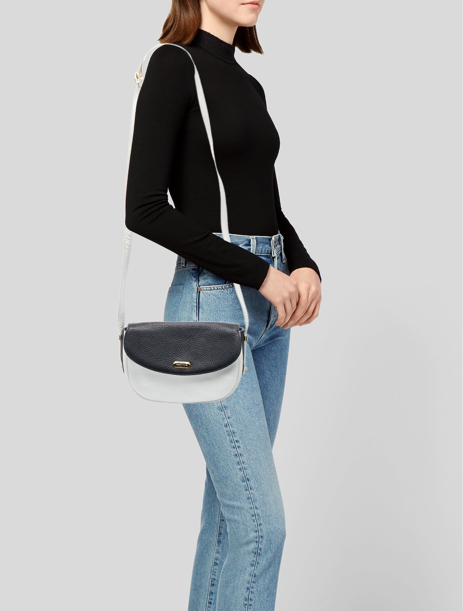 Lanvin Leather Crossbody Bag