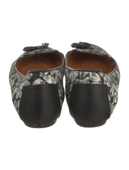 Lanvin Canvas Floral Print Ballet Flats