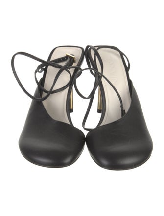 Lanvin Leather D'Orsay Pumps