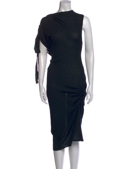 Lanvin Wool Midi Length Dress