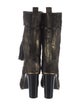 Lanvin Ponyhair Tassel Accents Boots