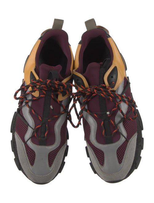 Lanvin Leather Printed Sneakers