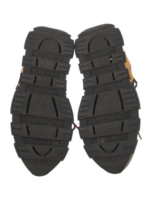 Lanvin Leather Printed Sneakers