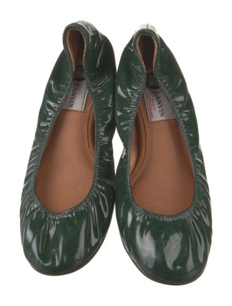 Lanvin Patent Leather Ballet Flats