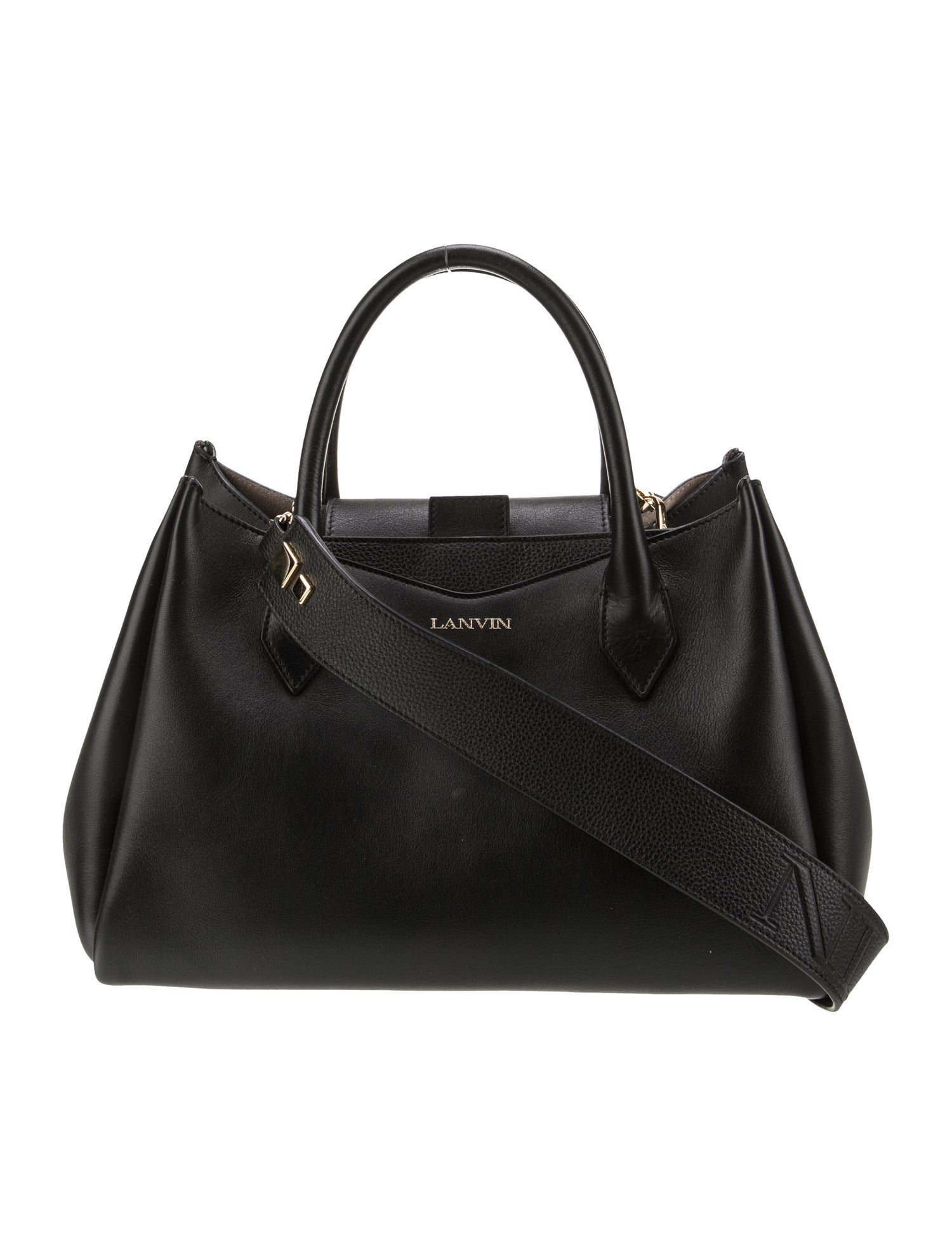 Lanvin Leather Bucket Bag