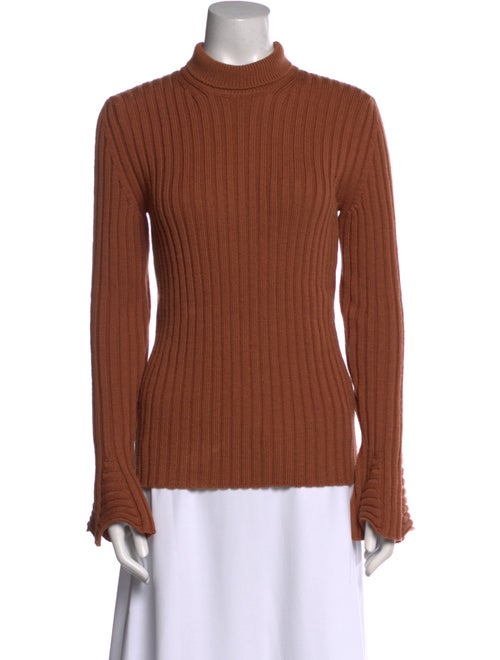 Lanvin Wool Mock Neck Sweater