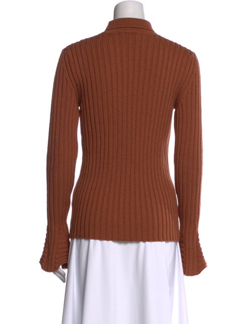 Lanvin Wool Mock Neck Sweater
