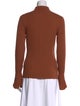 Lanvin Wool Mock Neck Sweater