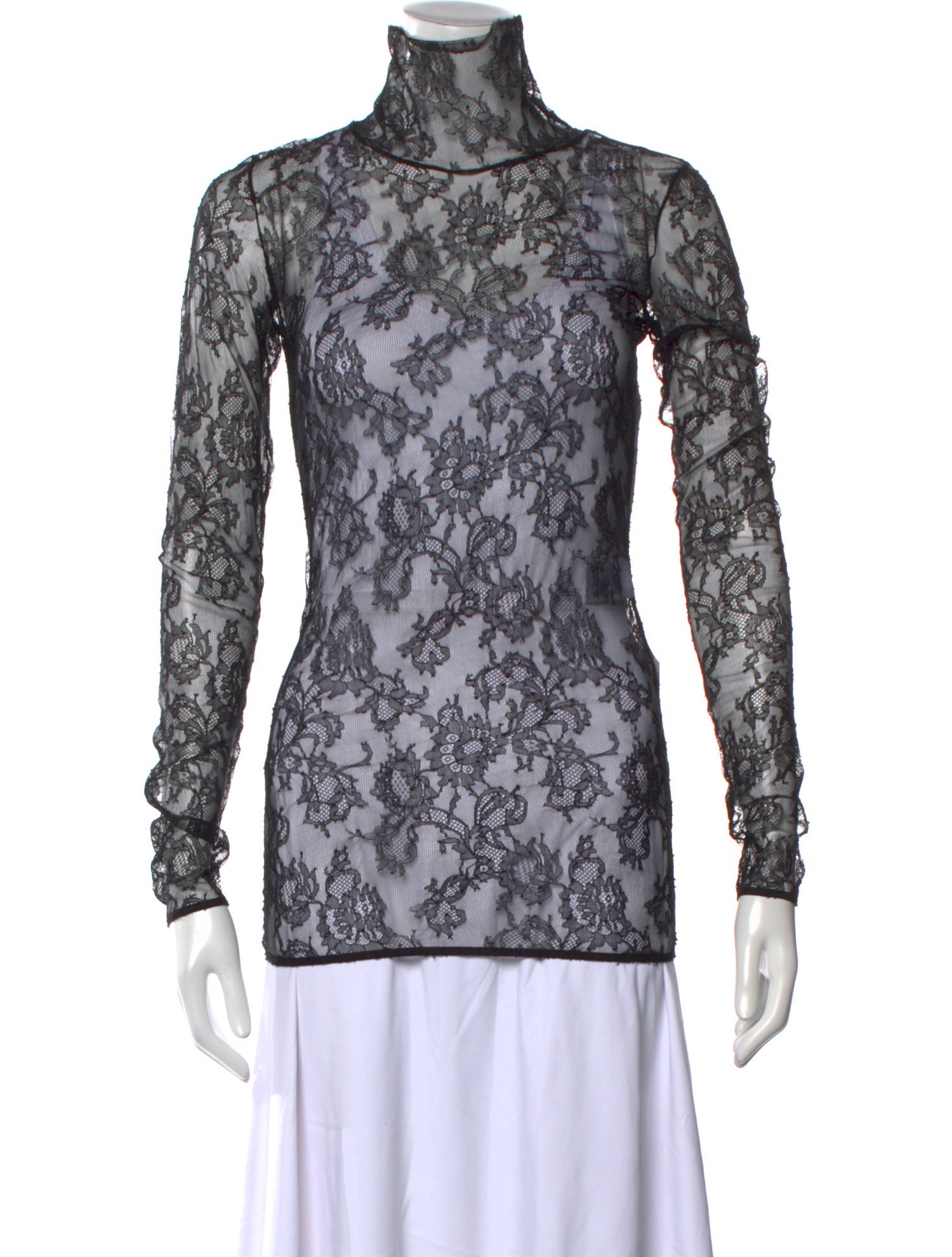 Lanvin Vintage Lace Top