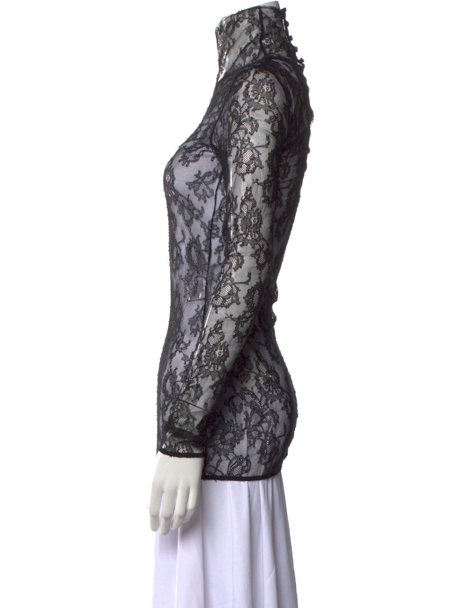 Lanvin Vintage Lace Top