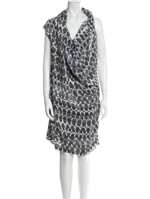 Lanvin Silk Midi Length Dress