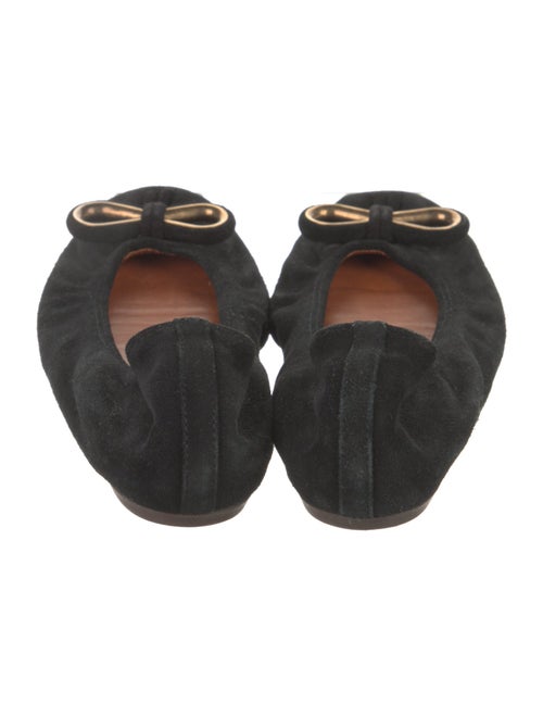 Lanvin Suede Ballet Flats