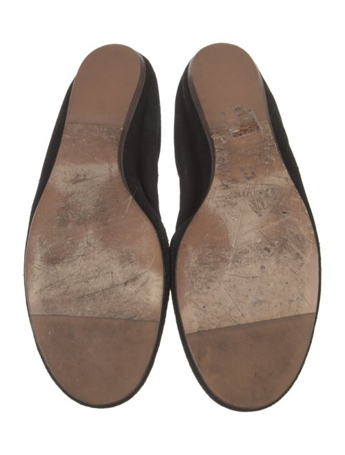 Lanvin Suede Ballet Flats