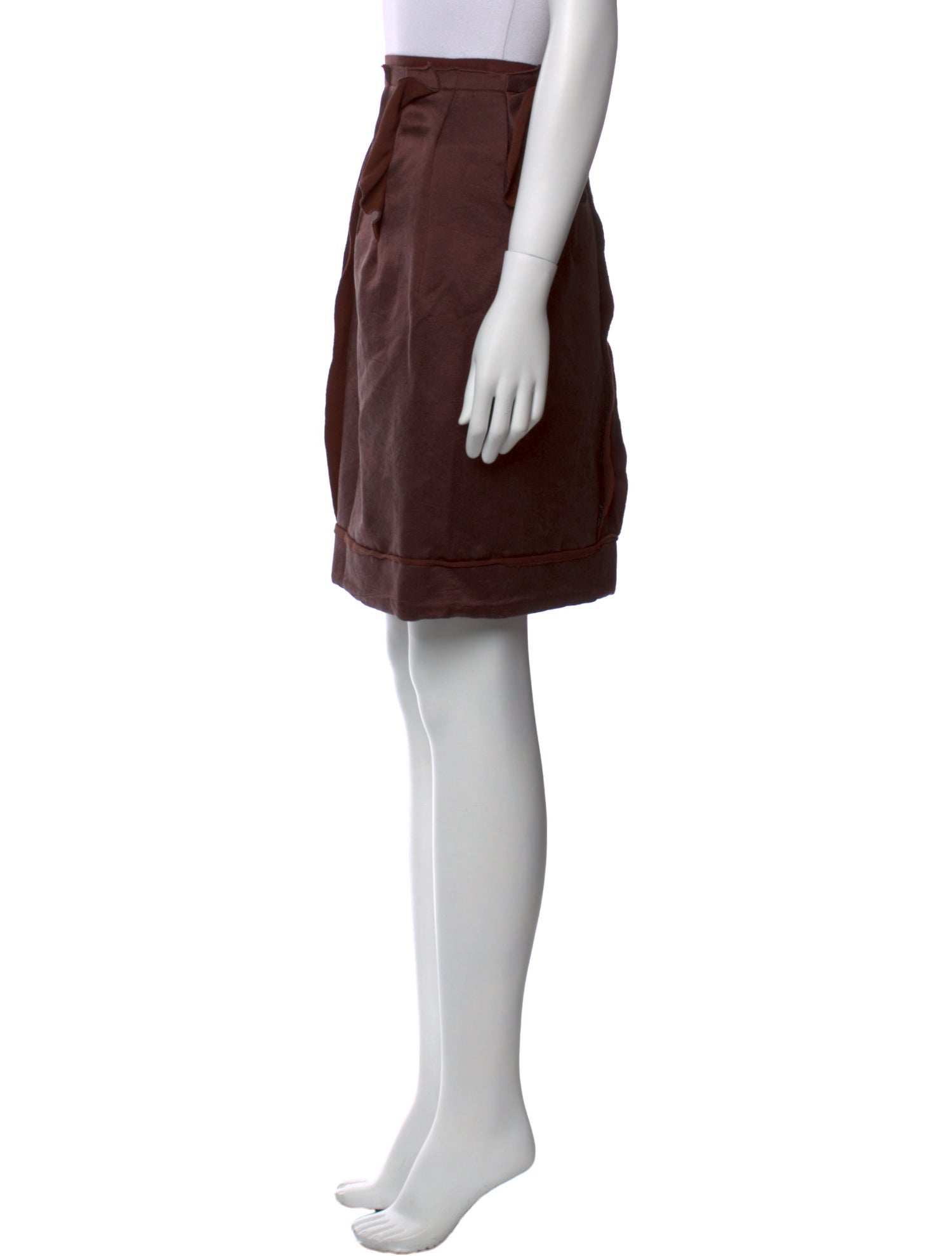 Lanvin Silk Knee-Length Skirt