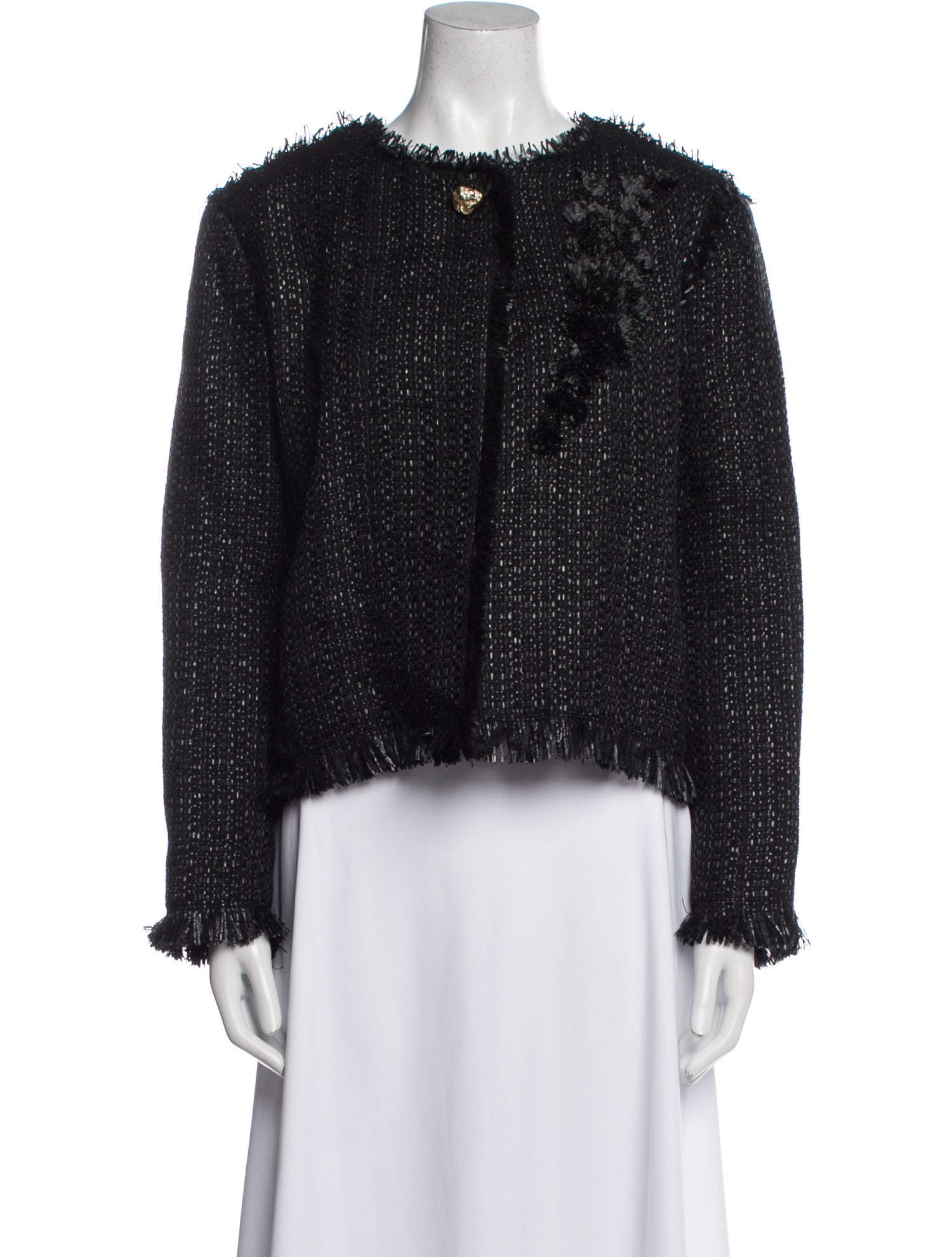 Lanvin Tweed Pattern Evening Jacket w/ Tags