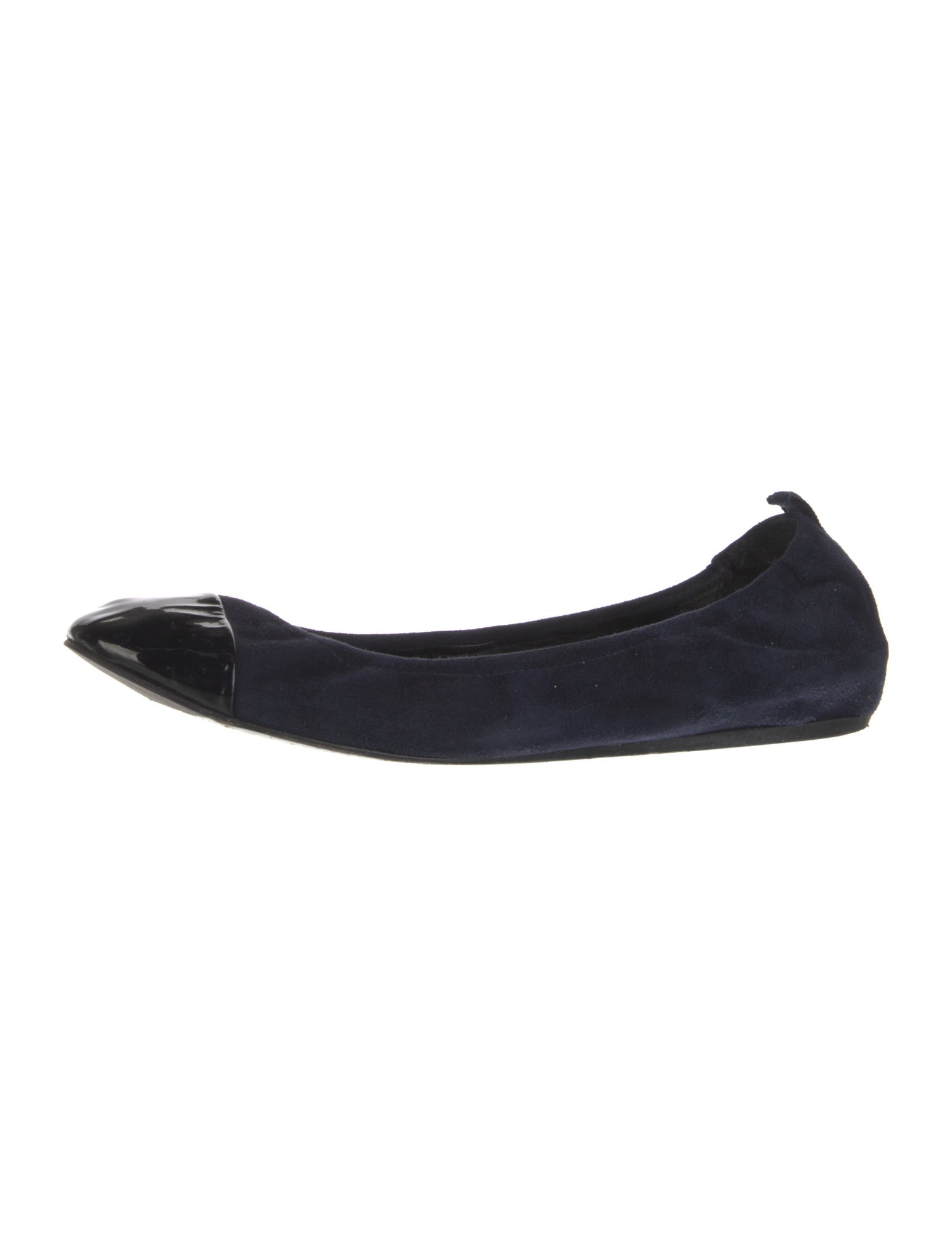 Lanvin Suede Ballet Flats