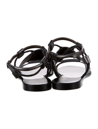 Lanvin Leather Gladiator Sandals
