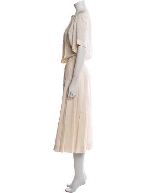 Lanvin Bateau Neckline Midi Length Dress