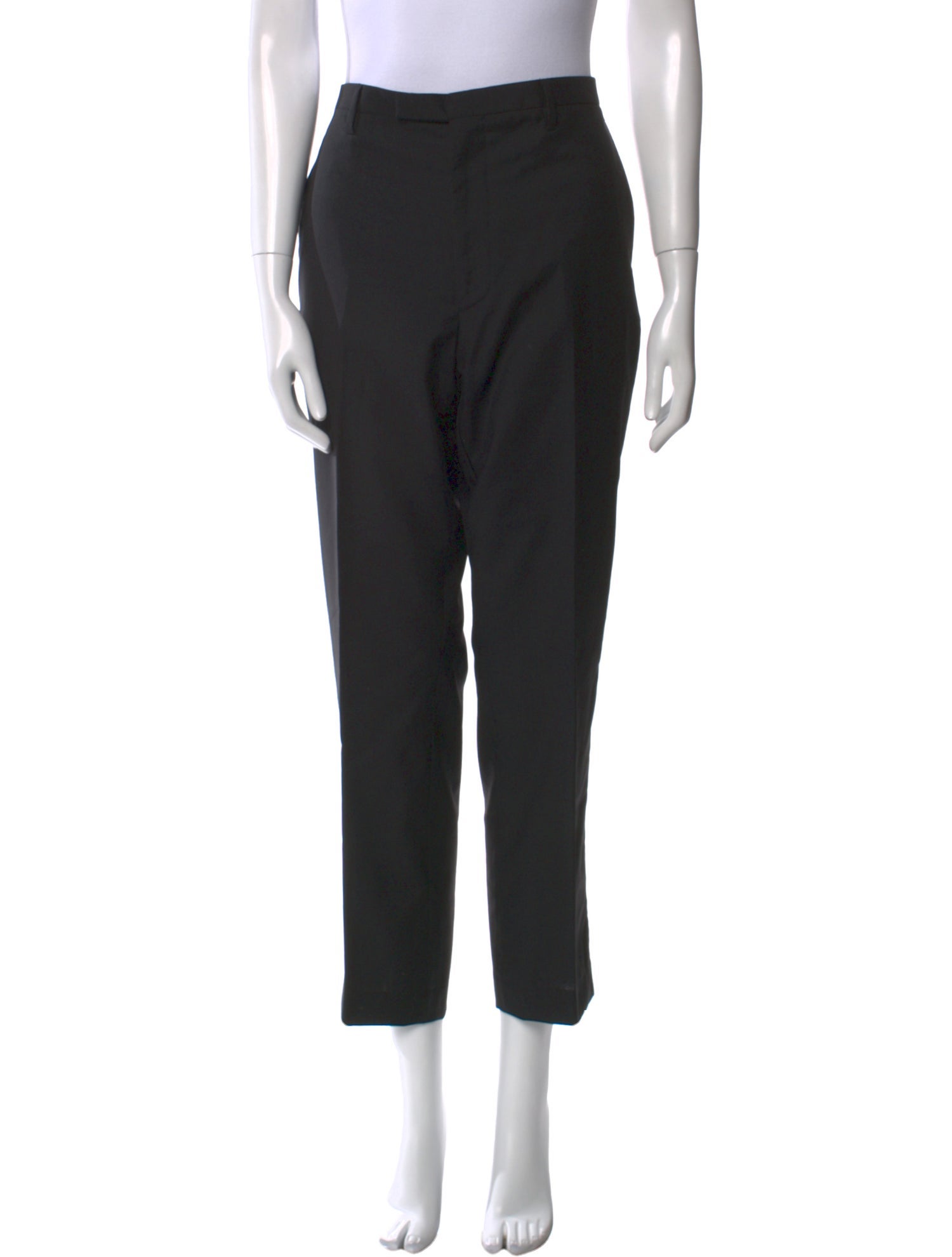 Lanvin Wool Straight Leg Pants