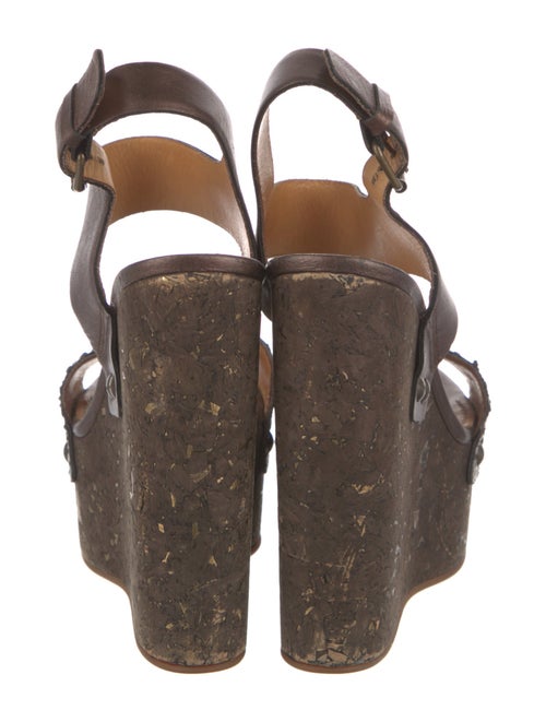 Lanvin Leather Slingback Sandals