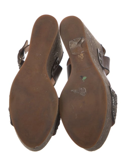 Lanvin Leather Slingback Sandals