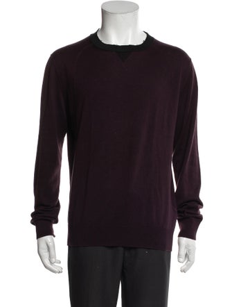Lanvin Crew Neck Long Sleeve Pullover