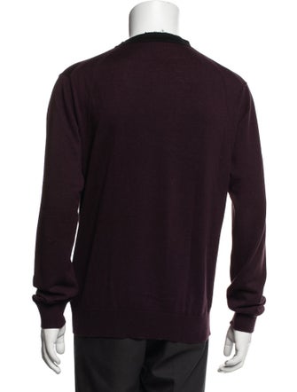 Lanvin Crew Neck Long Sleeve Pullover