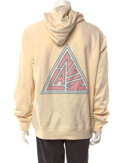 Lanvin Graphic Print Crew Neck Hoodie